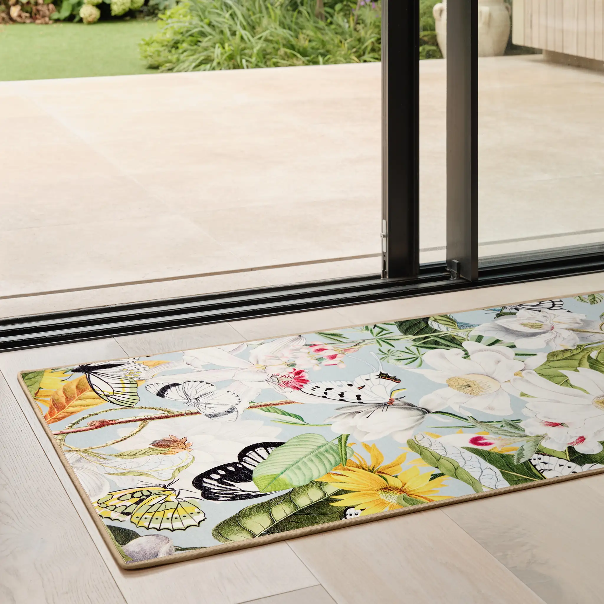 Butterfly Blooms Eco-Washable Runner - Image 2