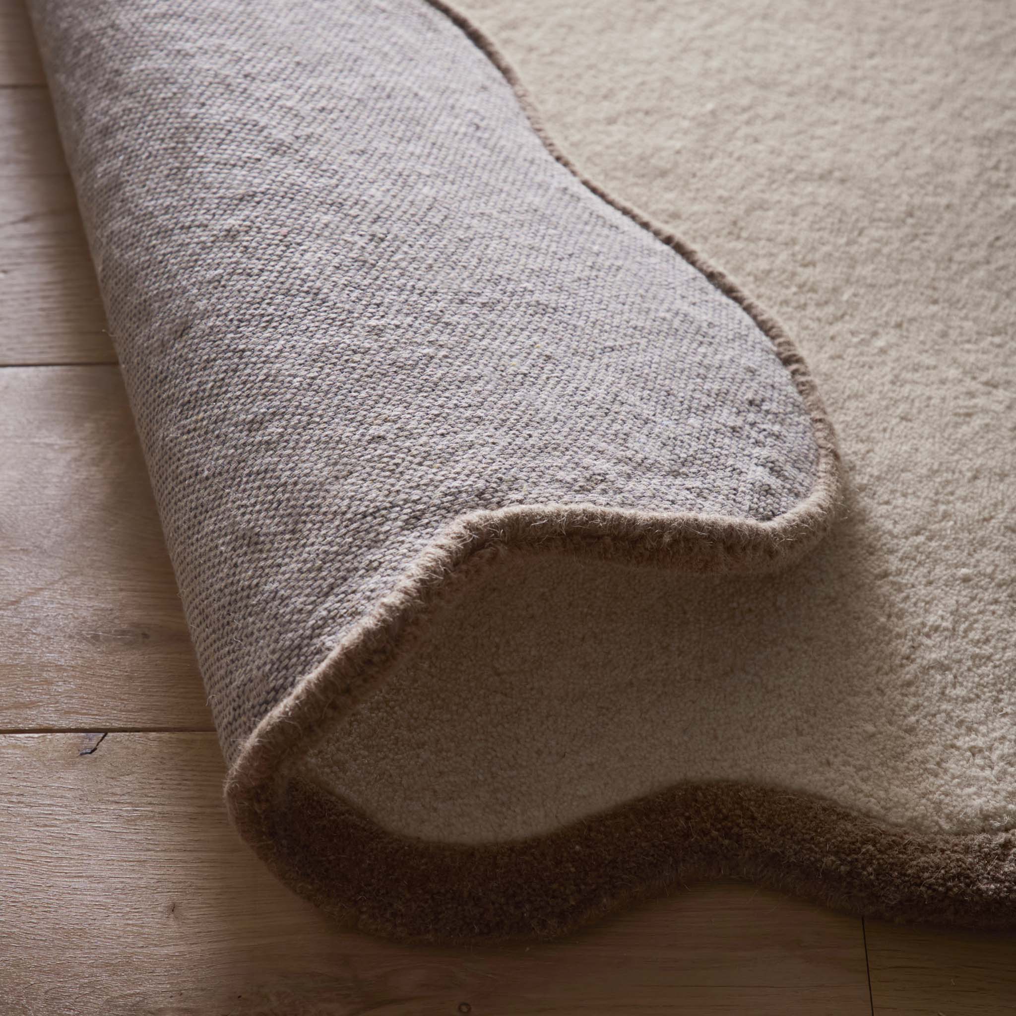Scalloped Elsie Natural/ Brown Runner - Image 5